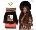 Mèches Bio Fibre végétale Premium Brésil .Couleur brun clair