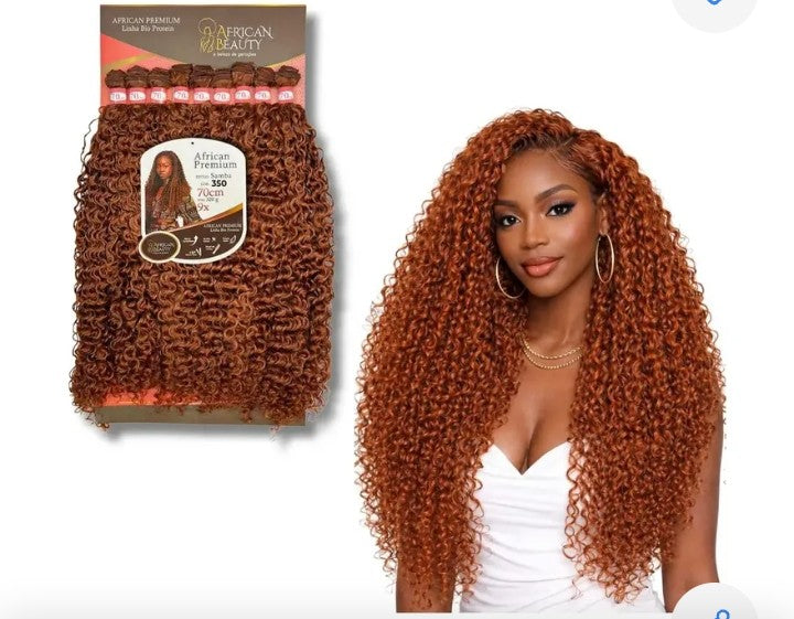 Mèches Bio Fibre végétale Premium Brésil .Couleur Roux