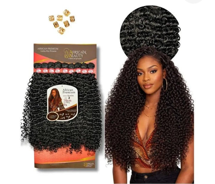Mèches Bio Fibre végétale Premium Brésil .Couleur Marron foncé